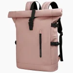 Sac à dos imperméable 25l roll top pratique et élégant pour voyager rose Sac à dos imperméable 25l roll top pratique et élégant pour voyager rose