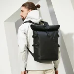 Sac à dos imperméable 25l roll top pratique et élégant pour voyager sur dos Sac à dos imperméable 25l roll top pratique et élégant pour voyager sur dos