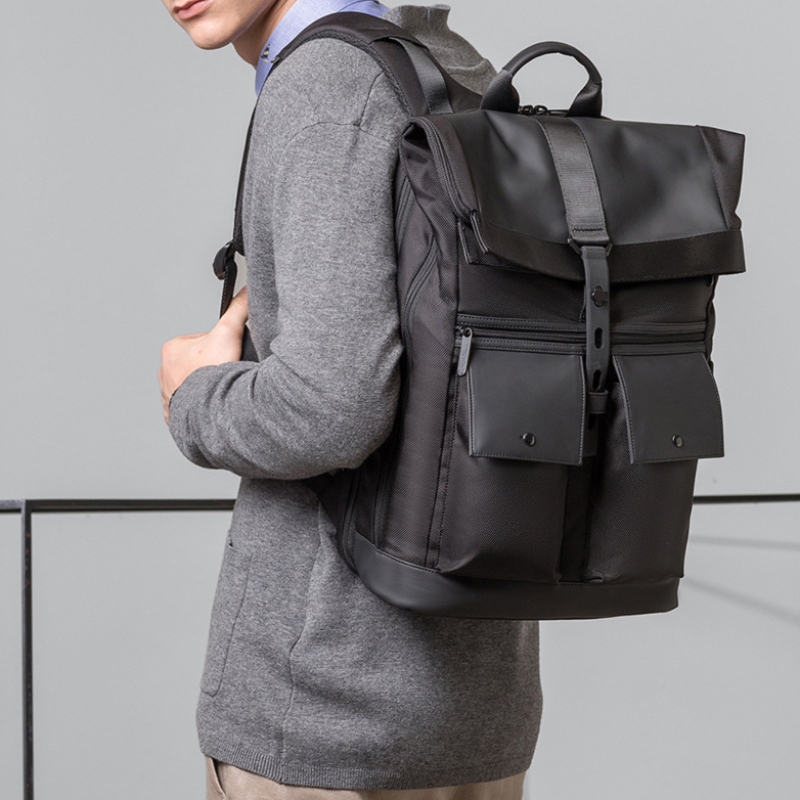 Sac à dos imperméable et antivol pour ordinateur porté épaule