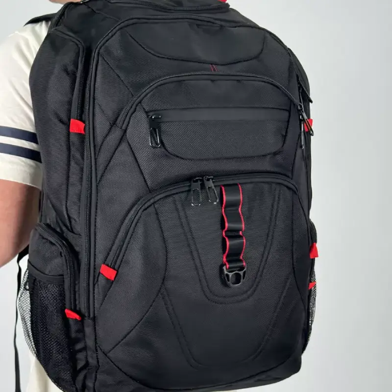Sac à dos imperméable multipoches polyvalent miniature porté dos
