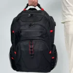 Sac à dos imperméable multipoches polyvalent miniature porté main Sac à dos imperméable multipoches polyvalent miniature porté main