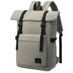 Sac à dos imperméable ordinateur femme pratique et résistant abricot