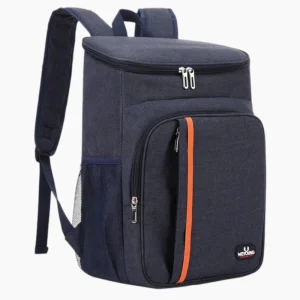 Sac à dos isotherme 18 litres pour repas nomades couleur bleu