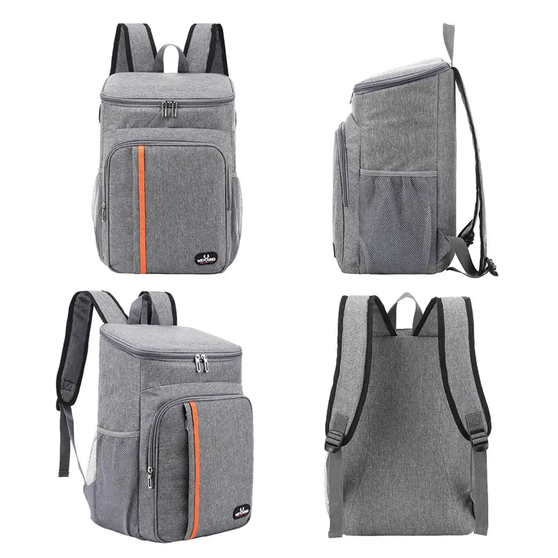 Sac à dos isotherme 18 litres pour repas nomades différtents angles