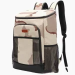 Sac à dos isotherme 30l résistant et imperméable beige