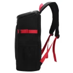 Sac à dos isotherme design pour aventure et sports extrêmes profil