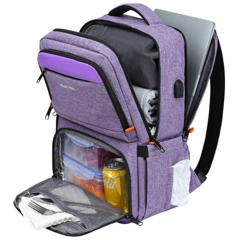 Sac à dos isotherme femme avec poche ordinateur interieur