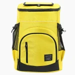 Sac à dos isotherme pique-nique ultra-résistant parfait pour l'aventure jaune Sac à dos isotherme pique-nique ultra-résistant parfait pour l'aventure jaune