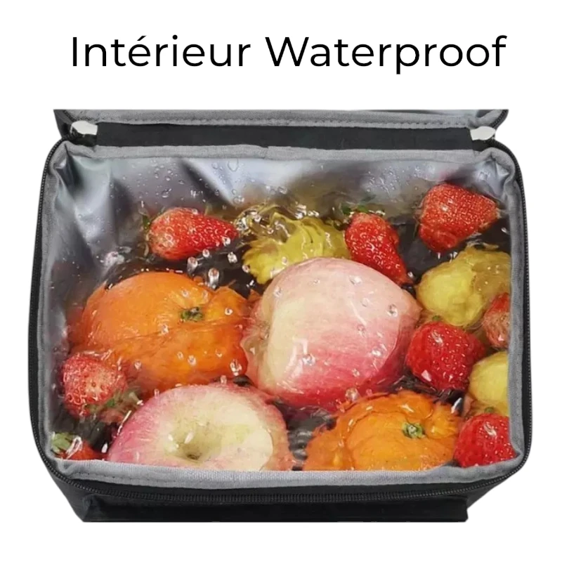 Sac à dos isotherme repas pour pique-nique ou camping interieur