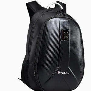 Sac à dos moto coque rigide fibre de carbone