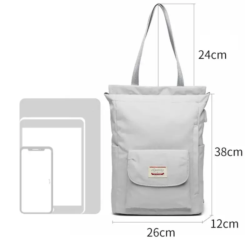 Sac à dos ordinateur étanche pour femme moderne dimensions