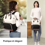 Sac à dos pour femme chic et imperméable parfait pour le voyage élégant Sac à dos pour femme chic et imperméable parfait pour le voyage élégant