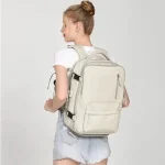 Sac à dos pour femme imperméable et antivol polyvalent ultra-résistant oprté Sac à dos pour femme imperméable et antivol polyvalent ultra-résistant oprté