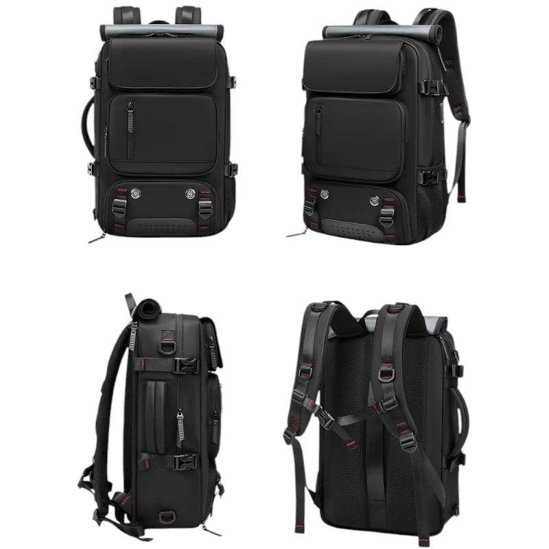 Sac à dos pour femme imperméable et ergonomique différents angles