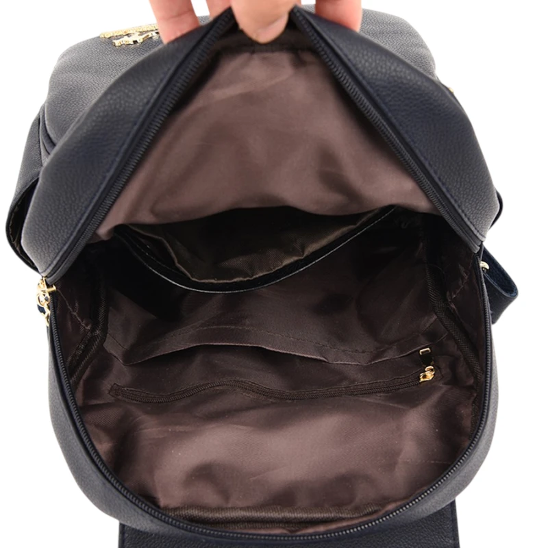 Sac à dos pour femme mignon et pratique pour voyages interieur