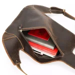 Sac à dos pour femme original en cuir véritable style urbain sécurisé Sac à dos pour femme original en cuir véritable style urbain sécurisé