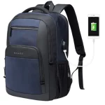Sac à dos pour homme d'affaire polyvalent et résistant avec port USB bleu Sac à dos pour homme d'affaire polyvalent et résistant avec port USB bleu