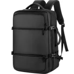 Sac à dos pour homme élégant et résistant pour voyage connecté noir Sac à dos pour homme élégant et résistant pour voyage connecté noir