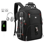 Sac à dos pour homme grand volume résistant et imperméable connecté Sac à dos pour homme grand volume résistant et imperméable connecté