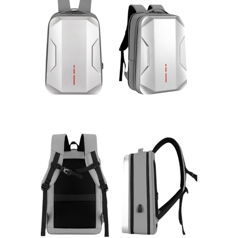 Sac à dos pour homme pour ordinateur 17 pouces rigide angles