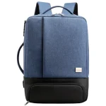 Sac à dos pour homme pour ordinateur imperméable avec port USB bleu Sac à dos pour homme pour ordinateur imperméable avec port USB bleu