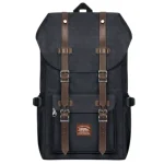 Sac à dos pour homme tendance confortable et résistant noir Sac à dos pour homme tendance confortable et résistant noir