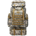 Sac à dos randonnée 80L imperméable ultra résistant pour aventuriers gris Sac à dos randonnée 80L imperméable ultra résistant pour aventuriers gris