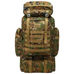 Sac à dos randonnée 80L imperméable ultra résistant pour aventuriers vert Sac à dos randonnée 80L imperméable ultra résistant pour aventuriers vert