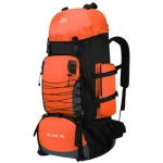 Sac à dos randonnée 90 litres ergonomique et résistant orange Sac à dos randonnée 90 litres ergonomique et résistant orange