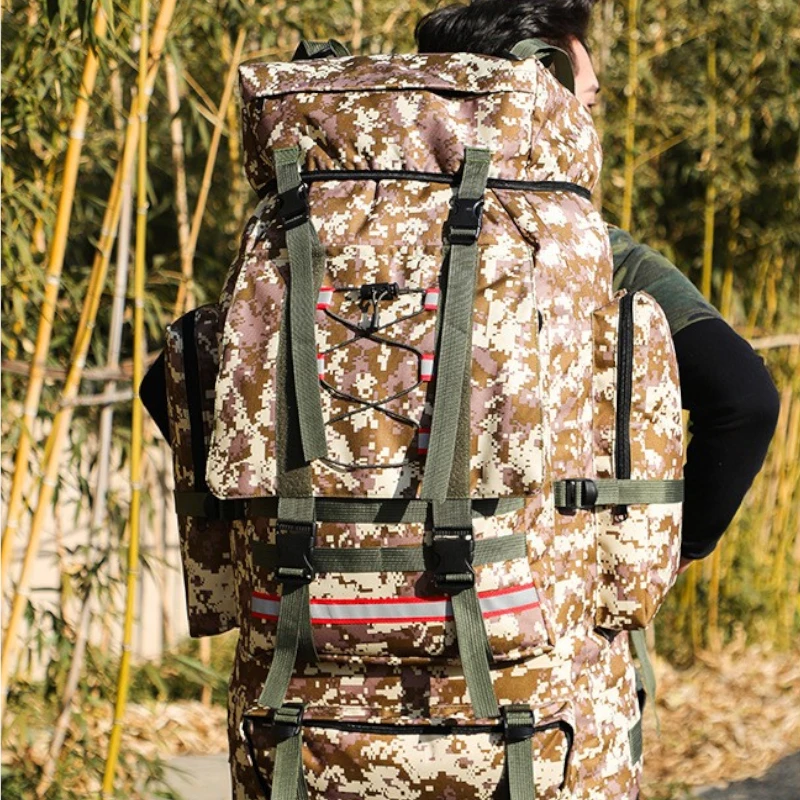 Sac à dos randonnée grande capacité résistant et confortable pour aventure porté
