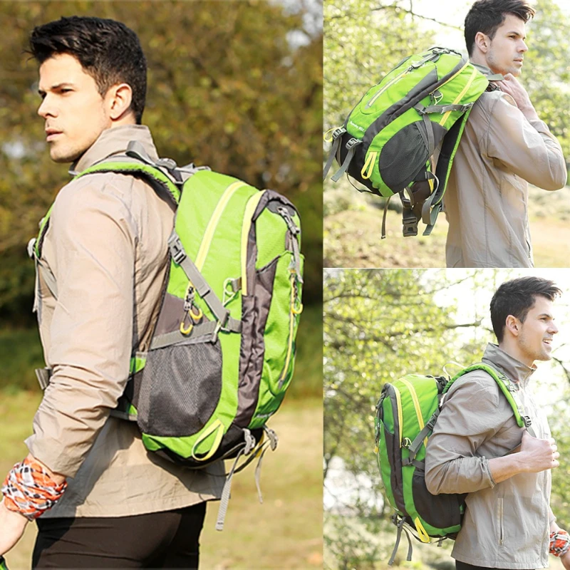 Sac à dos randonnée imperméable résistant parfait pour l'aventure porté