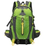 Sac à dos randonnée imperméable résistant parfait pour l'aventure vert Sac à dos randonnée imperméable résistant parfait pour l'aventure vert