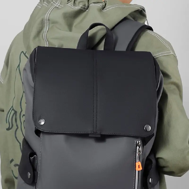 Sac à dos urbain étanche avec USB pour ordinateur porté épaule
