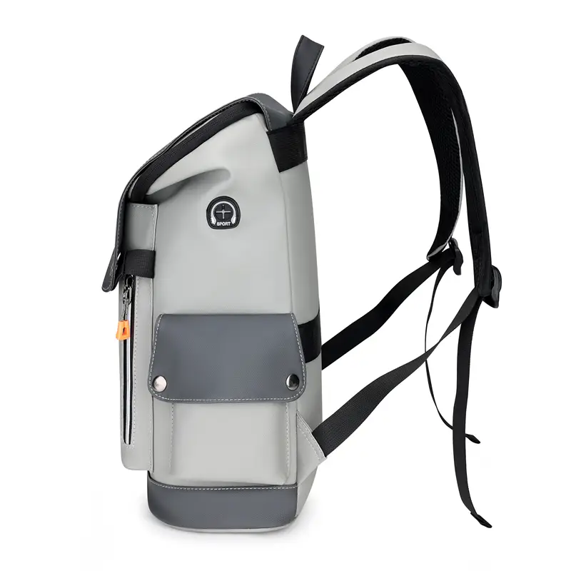 Sac à dos urbain étanche avec USB pour ordinateur profil