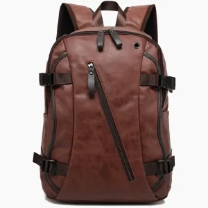 Sac à dos urbain homme en simili cuir