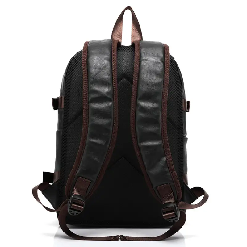 Sac à dos urbain homme en simili cuir dos