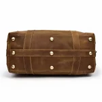 Sac de voyage en cuir cabine fond