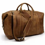 Sac de voyage en cuir cabine marron