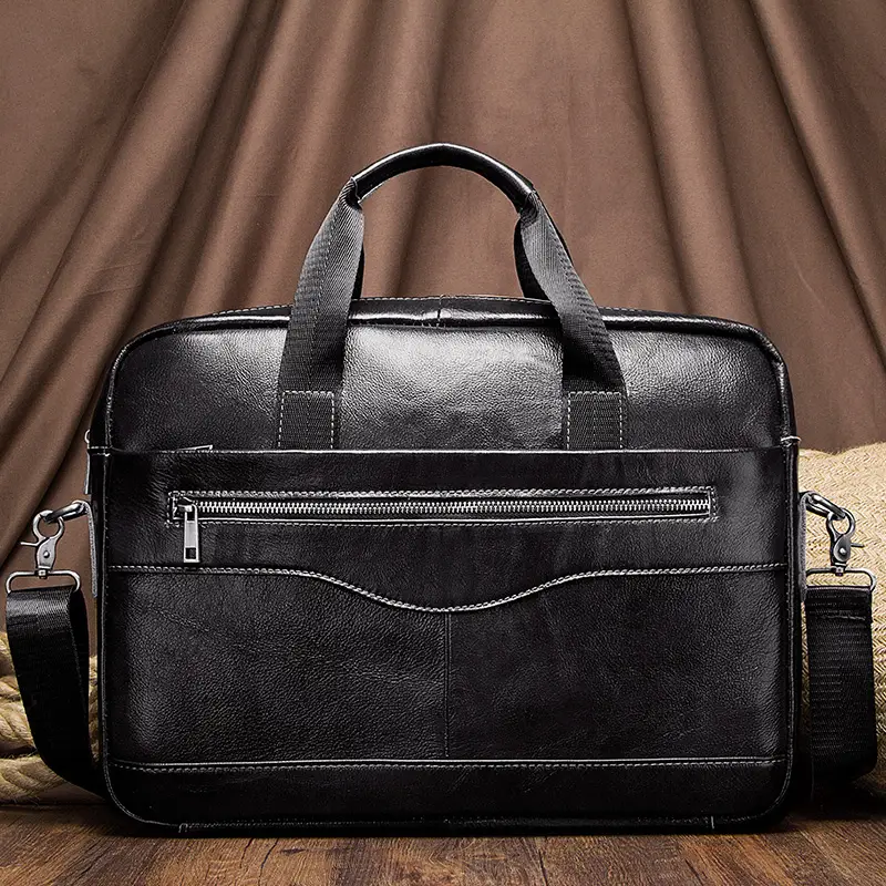 Sac de voyage en cuir étanche fond marron