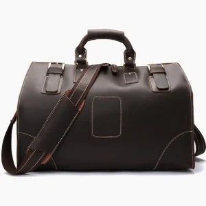 Sac de voyage en cuir vintage style malette de docteur