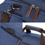 Sac week end avec poche pratique et imperméable détails
