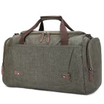 Sac week end avec poche pratique et imperméable vert