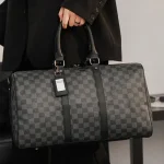 Sac week-end femme luxe élégant porté main