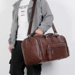 Bagage à main cuir PU élégant idéal pour le sport porté épaule