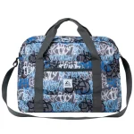 Bagage à main femme pliable idéal pour le sport grafitti