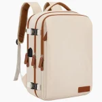 Bagage cabine 40x20x30 imperméable blanc - new
