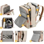 Bagage cabine 40x20x30 imperméable compartiments