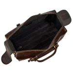 Bagage cabine cuir véritable élégant résistant ouvert interieur Bagage cabine cuir véritable élégant résistant ouvert interieur