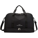 Bagage cabine sac de voyage élégant et pratique pour femme noir Bagage cabine sac de voyage élégant et pratique pour femme noir