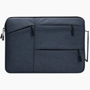 Pochette ordinateur 11 pouces imperméable idéale pour les nomades bleu